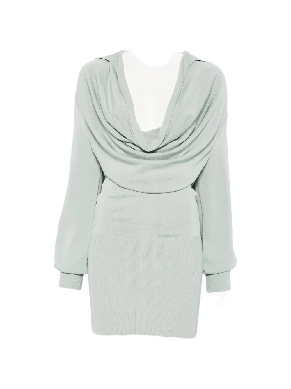 Aya Muse Vida cowl-neck dress - Verde