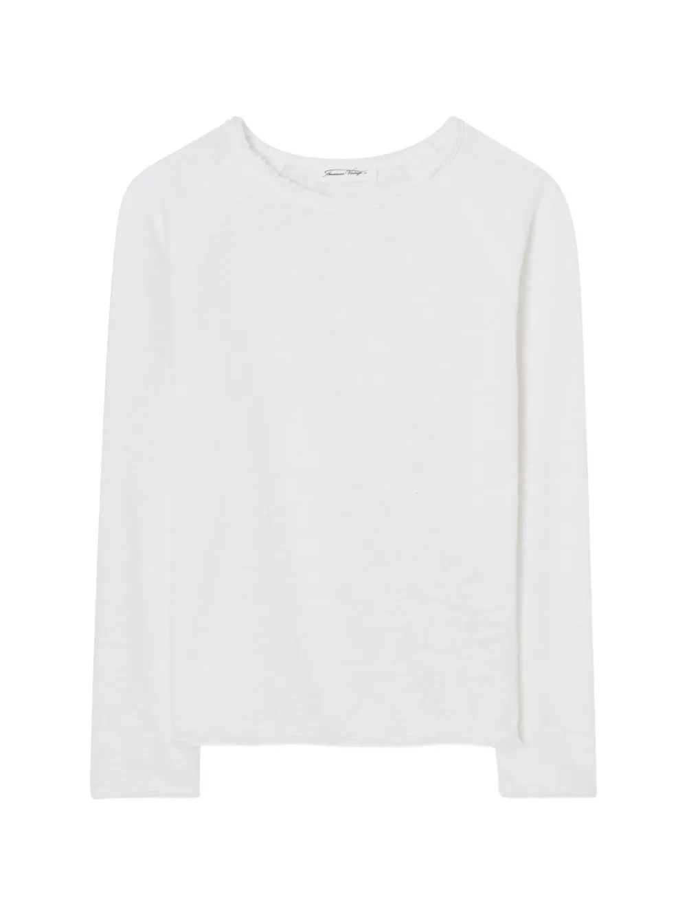 American Vintage Kids Sonoma long-sleeve T-shirt - Bianco