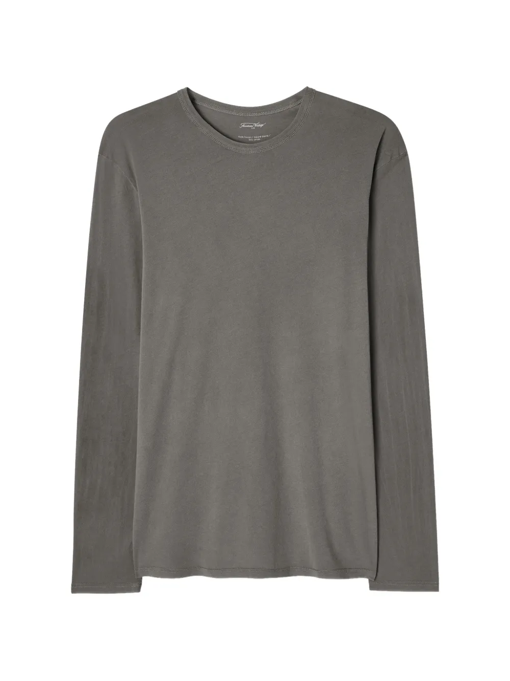 American Vintage Devon long-sleeved T-shirt - Grigio