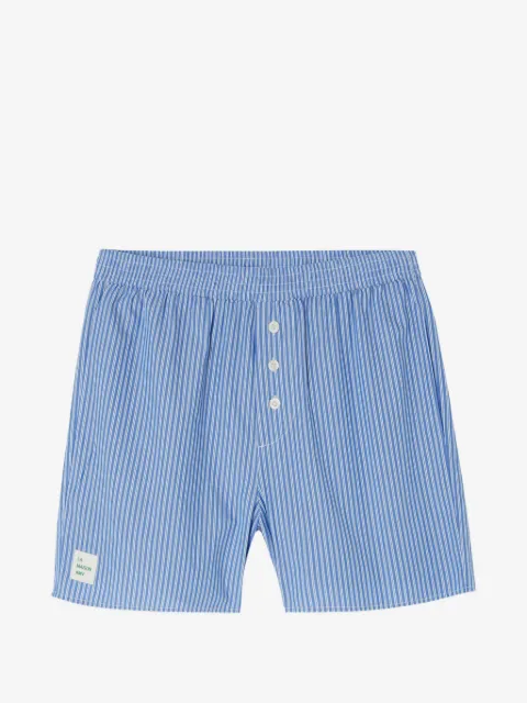 American Vintage Zatybay striped shorts