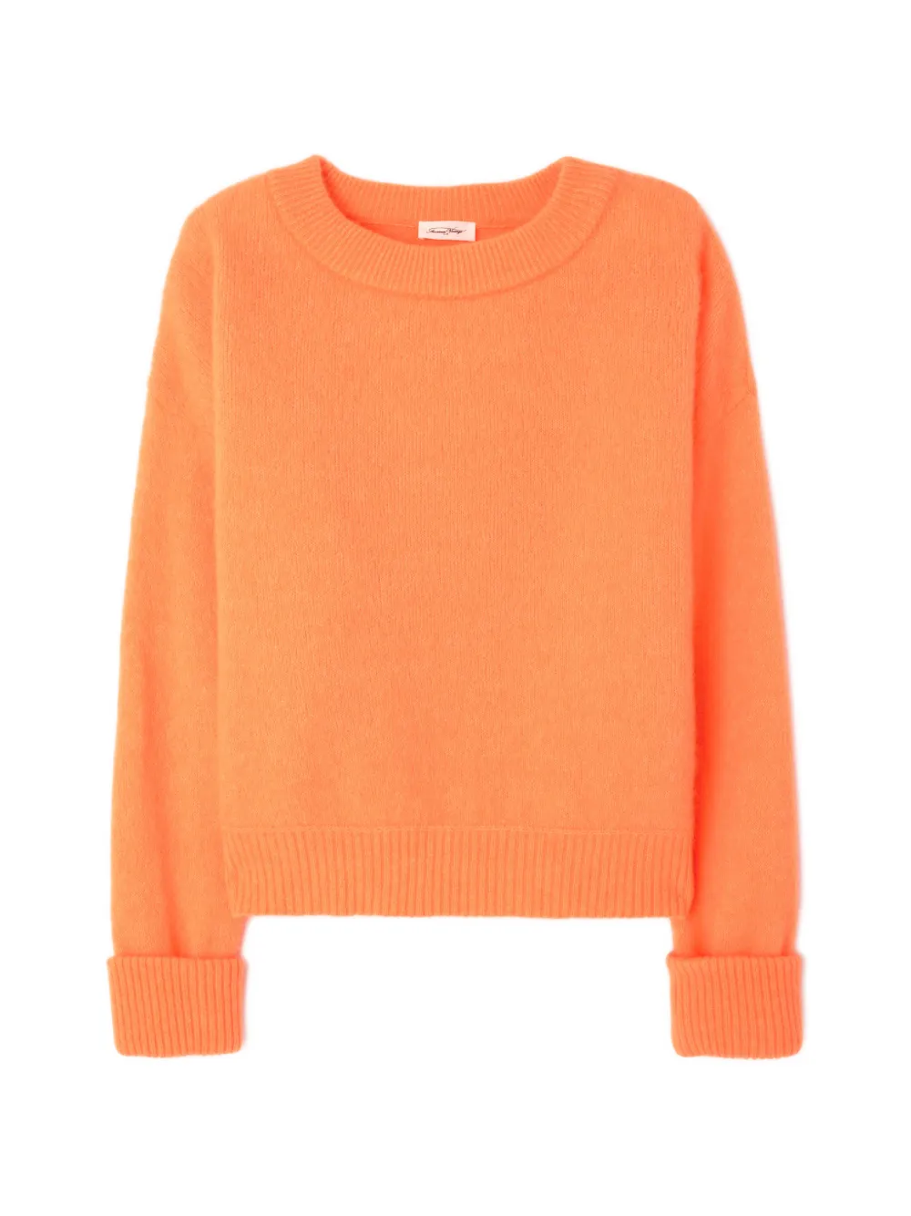 American Vintage Vitow crew-neck jumper - Arancione