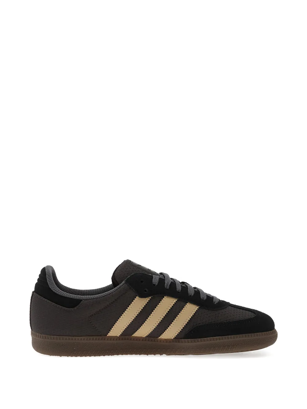 Adidas Superstar II W striped crocodile-effect sneakers Rood