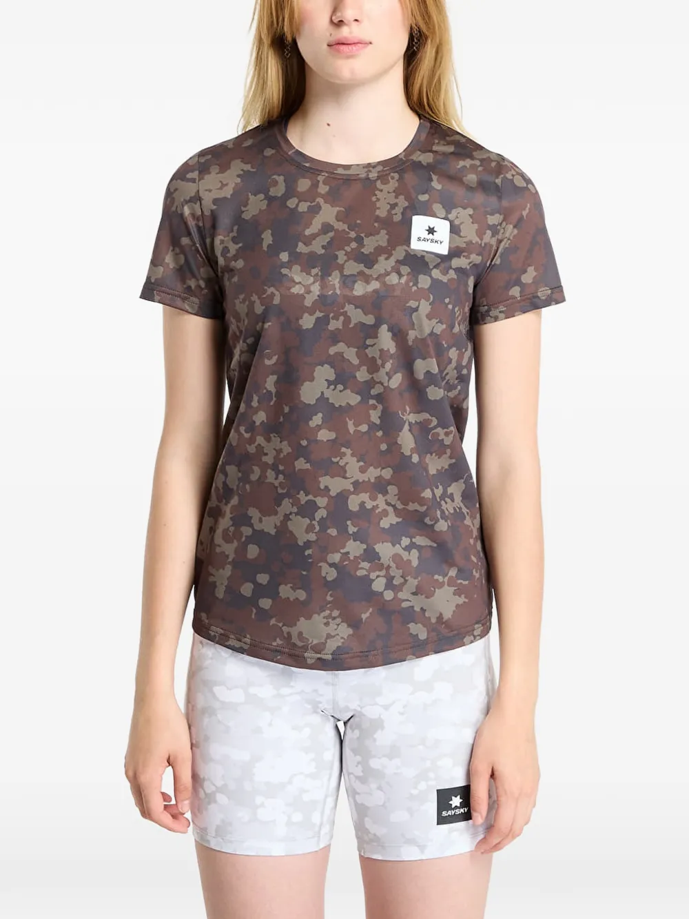 SAYSKY Combat performance T-shirt - Braun