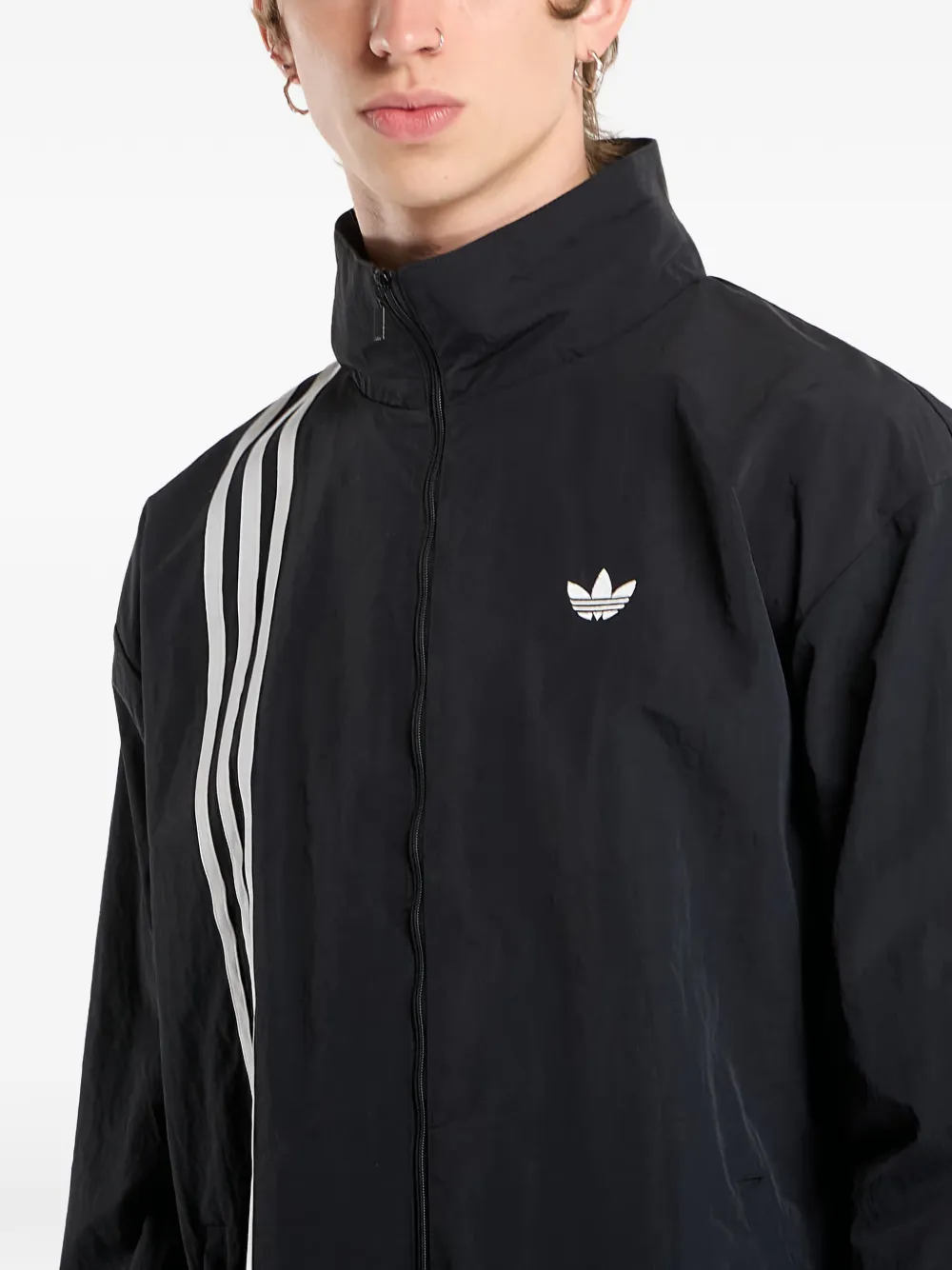 adidas Firebird trainingsjack Zwart