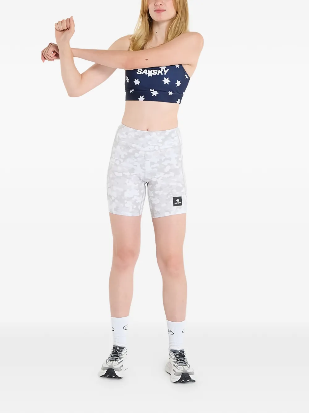  Saysky Camo Shorts - White 