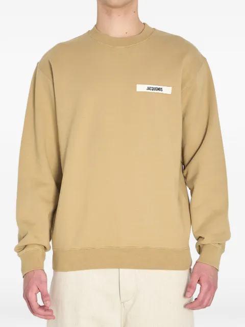 Jacquemus logo-patch sweatshirt