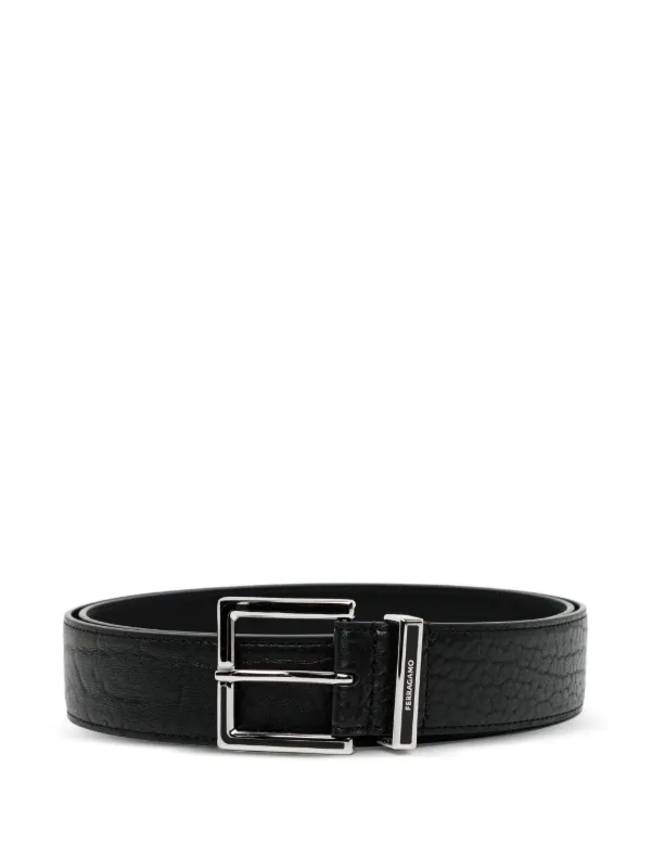 Ferragamo Gancini Belt in Black