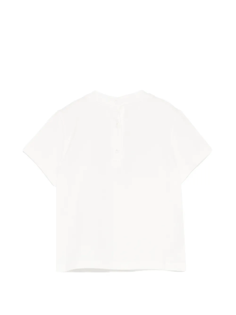 Fendi Kids T-shirt met logo Wit
