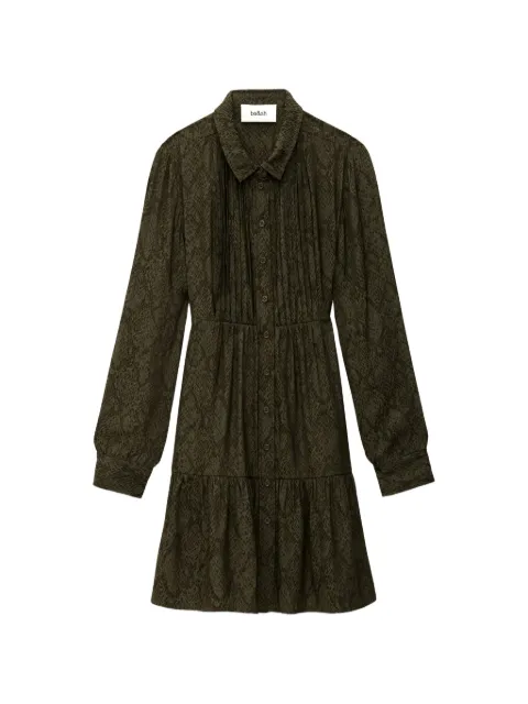 Ba&Sh Rosyna snake-pattern mini dress