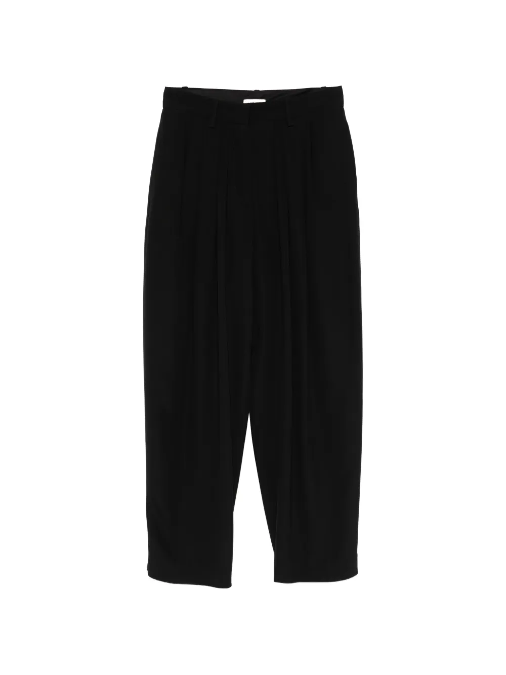 ISABEL MARANT Janice pleated trousers - Nero
