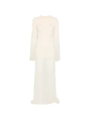 sachin and babi light blue dress Aya Muse Maxim Dress in White main image 1