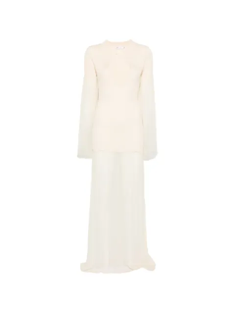 Aya Muse Calla cutout-detail maxi dress