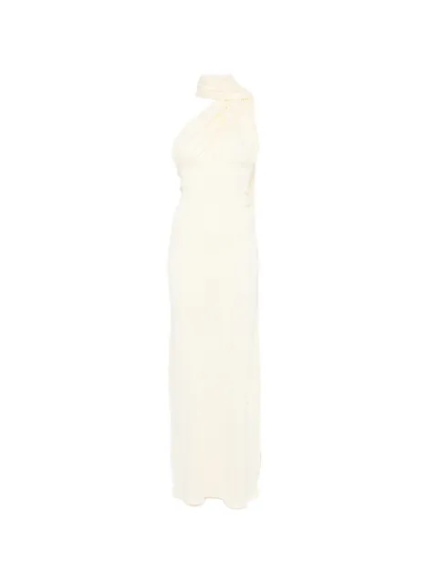 Aya Muse Thea scarf-detail maxi dress
