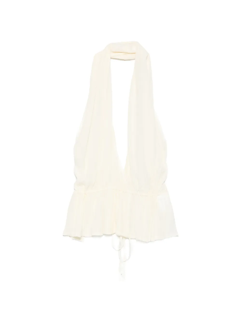 Aya Muse Palli halterneck top - Toni neutri