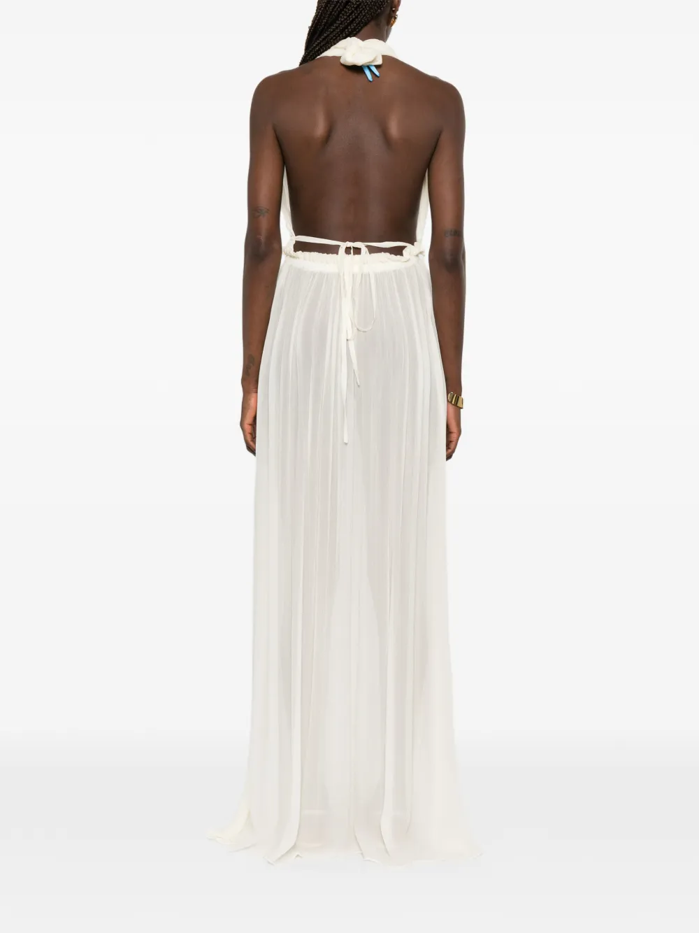 Aya Muse Palli maxi-rok Beige