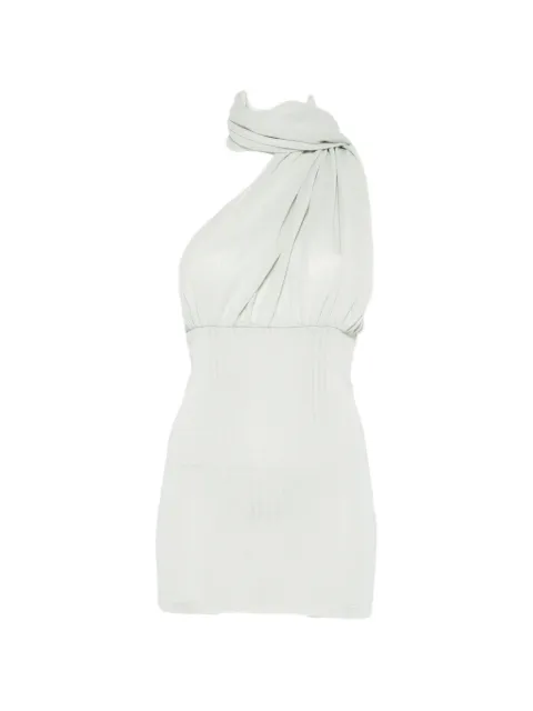 Aya Muse Thea scarf-detail mini dress