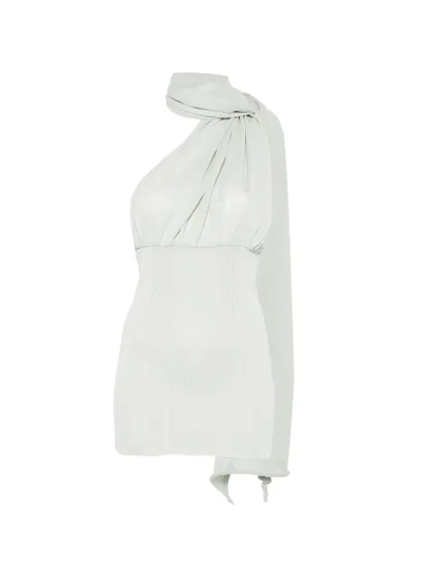 Aya Muse Thea scarf-detail mini dress