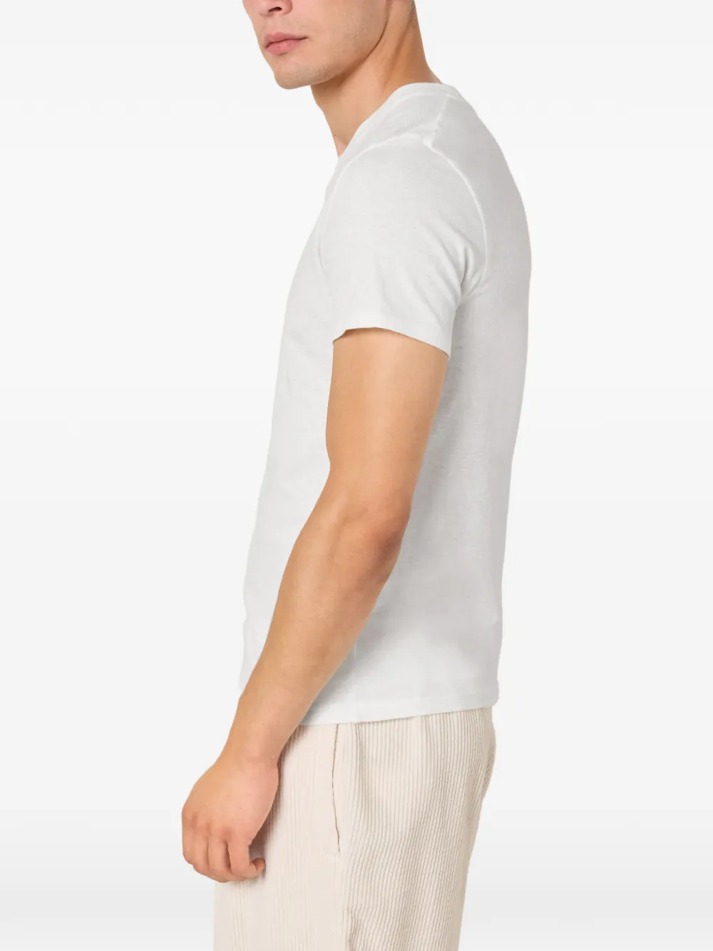 American Vintage Gamipy T-shirt met korte mouwen Wit