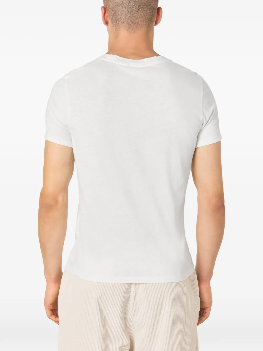 American Vintage Gamipy T-shirt met korte mouwen Wit