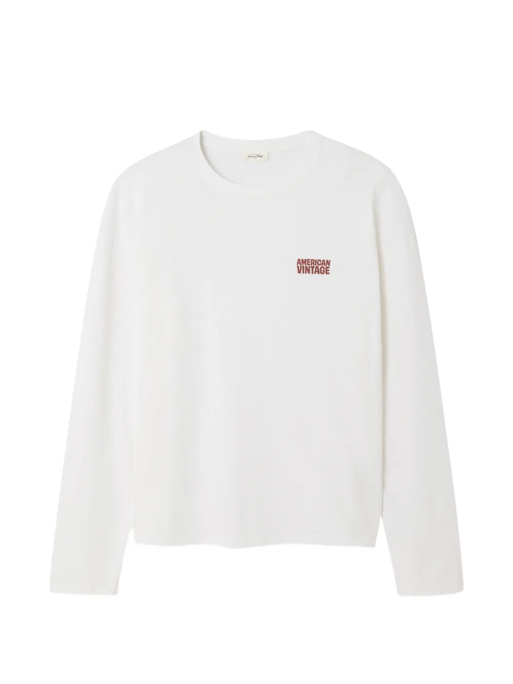 American Vintage Ykobow long-sleeves T-shirt - Bianco