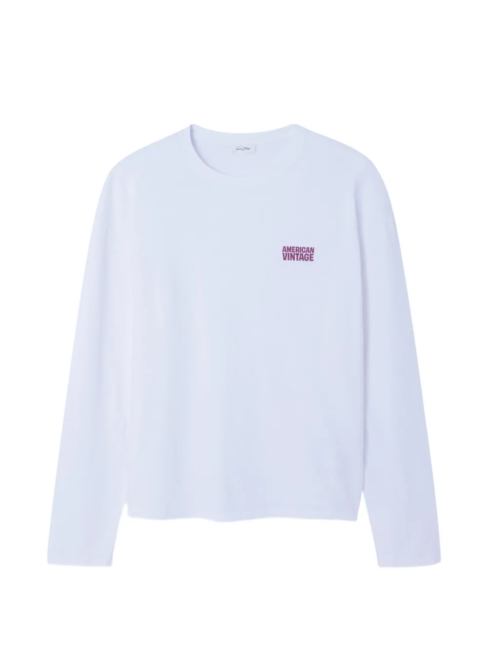 American Vintage Ykobow long-sleeves T-shirt - Bianco