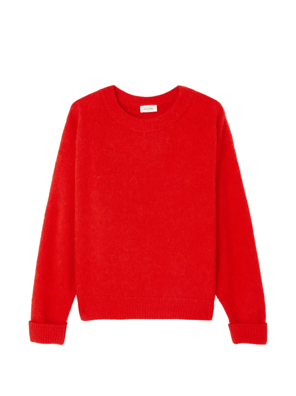 American Vintage Vitow crew-neck sweater - Rosso