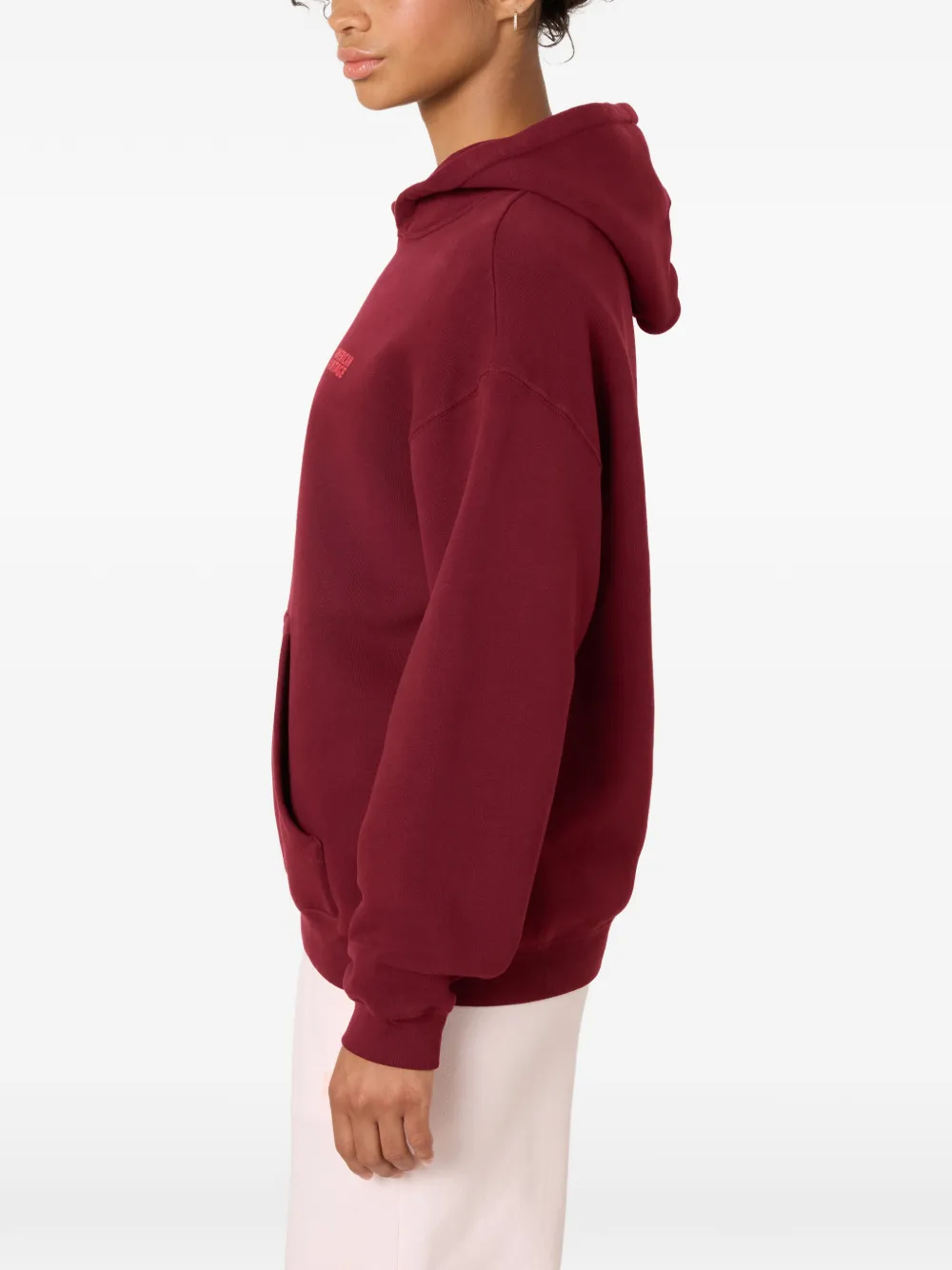 American Vintage Izubird hoodie Rood