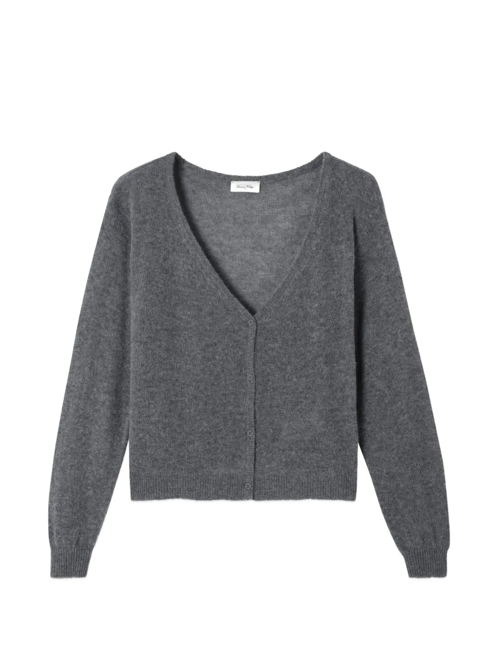 American Vintage Dumy V-neck cardigan - Grigio