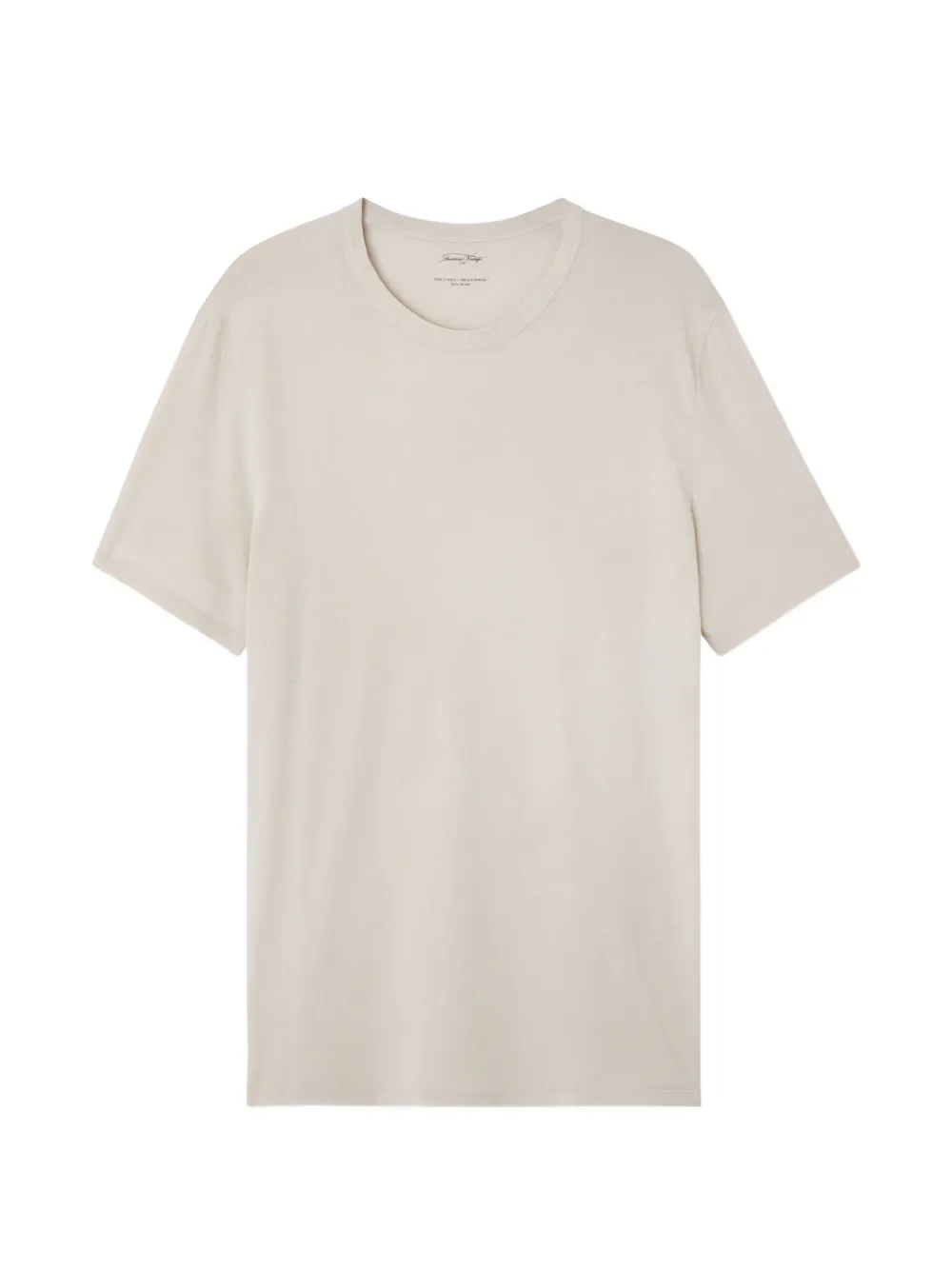 American Vintage Devon round-neck T-shirt - Toni neutri