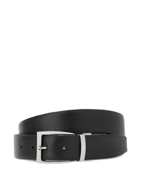 Canali leather belt
