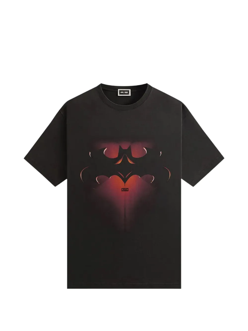 KITH x Batman and Robin logo T-shirt - Nero