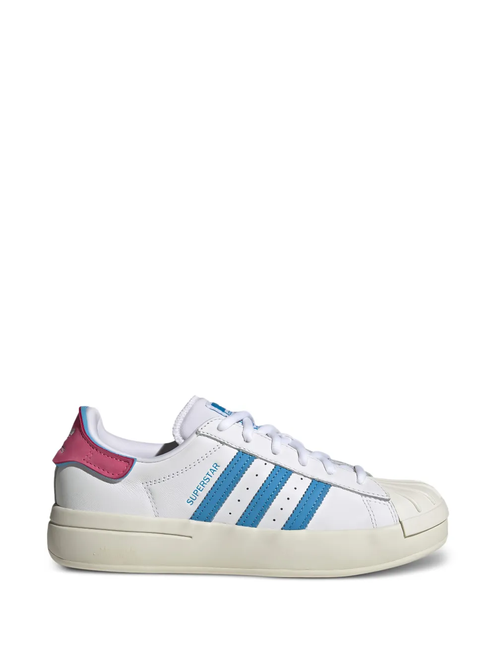 adidas Superstar Ayoon striped sneakers - Bianco