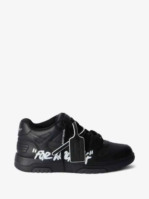 Off-White tenis con letras estampadas
