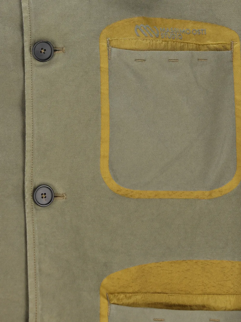  Massimo Osti Studio Patch-pocket Jacket - Green 