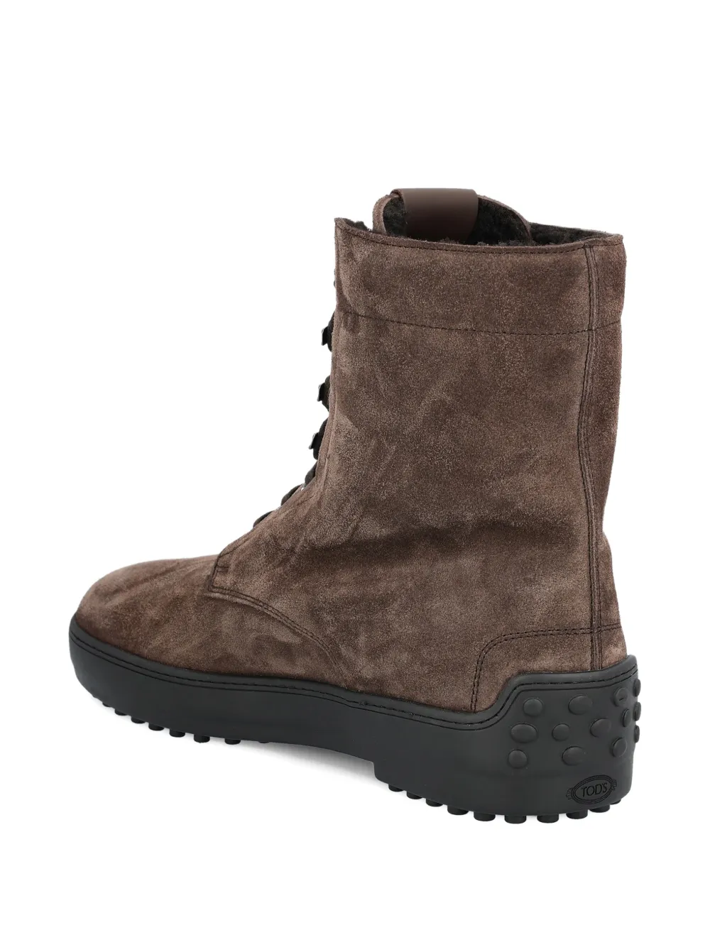 Tod's suede lace-up boots Bruin