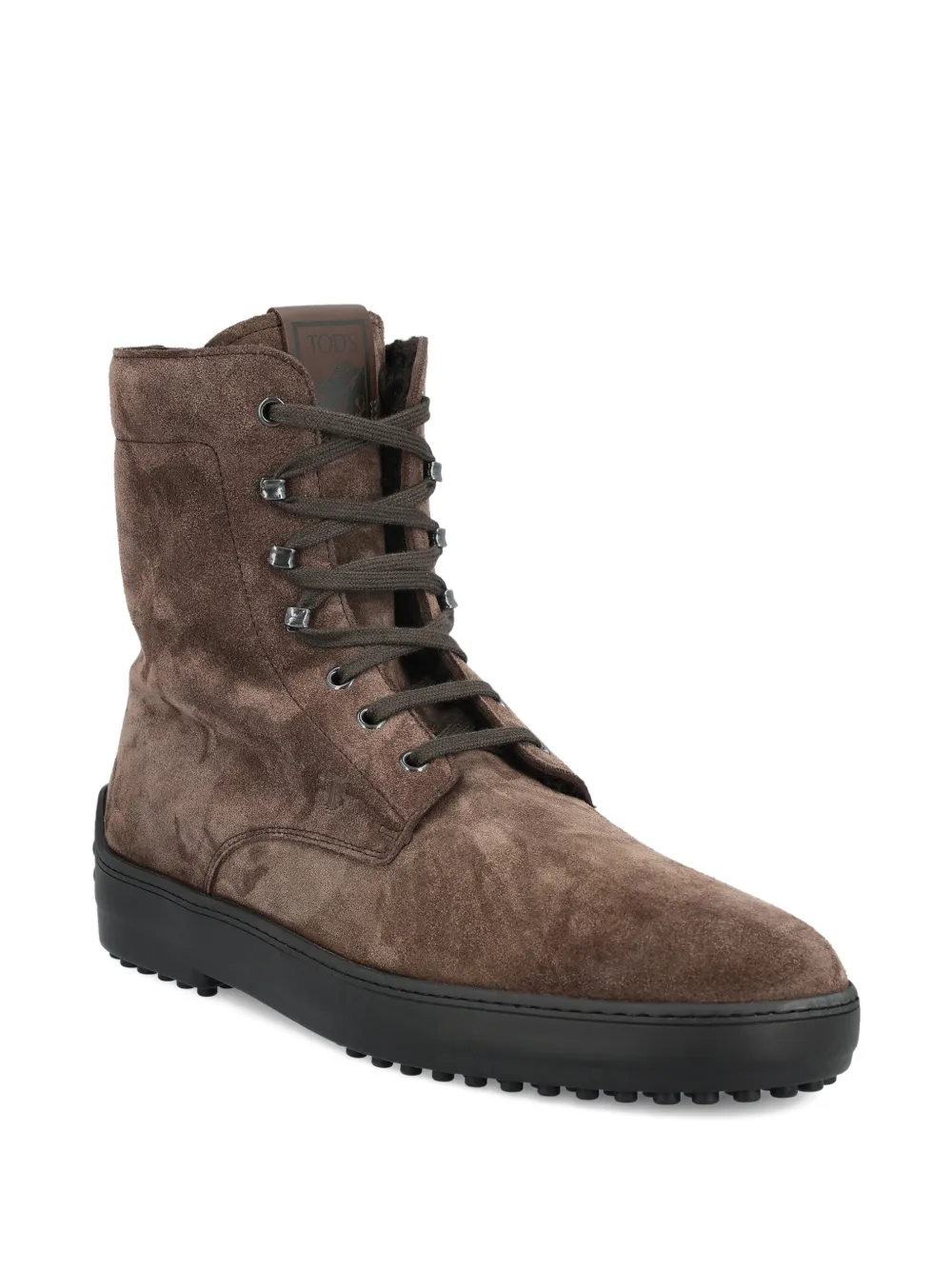 Tod's suede lace-up boots Bruin