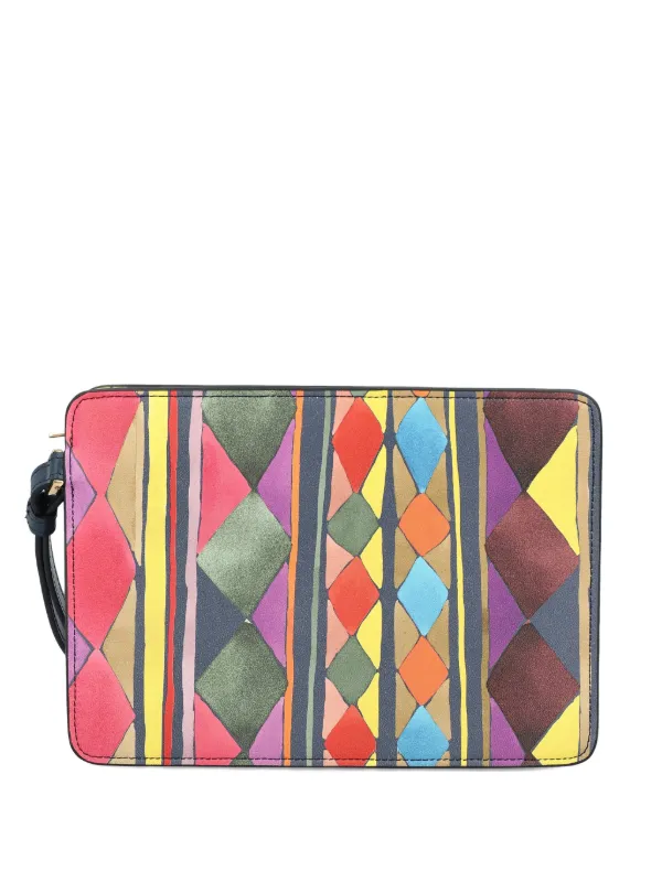 Christian Louboutin パターン クラッチバッグ | ピンク | FARFETCH JP