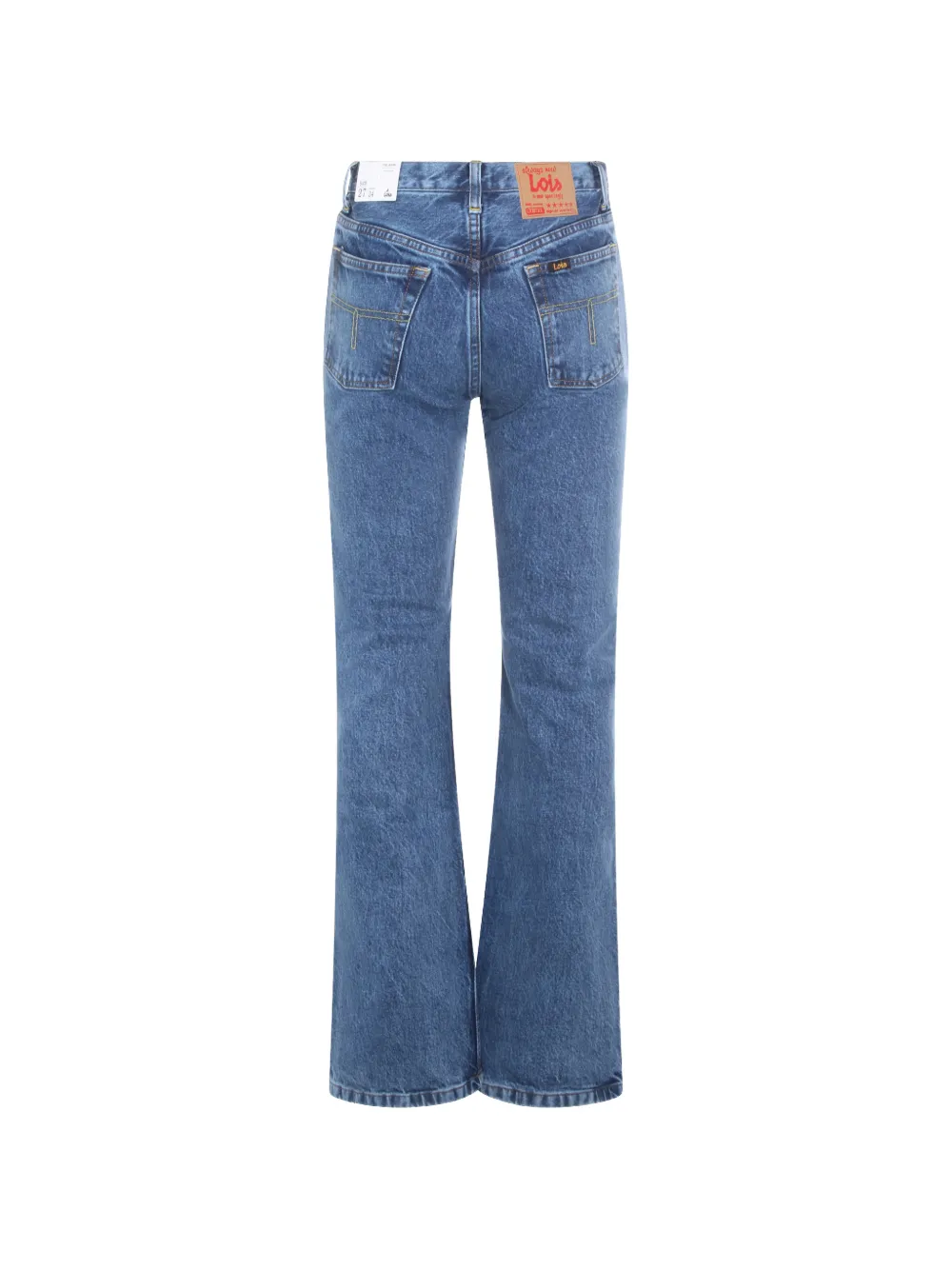  Lois Jeans Logo-patch Flared Jeans - Blue 