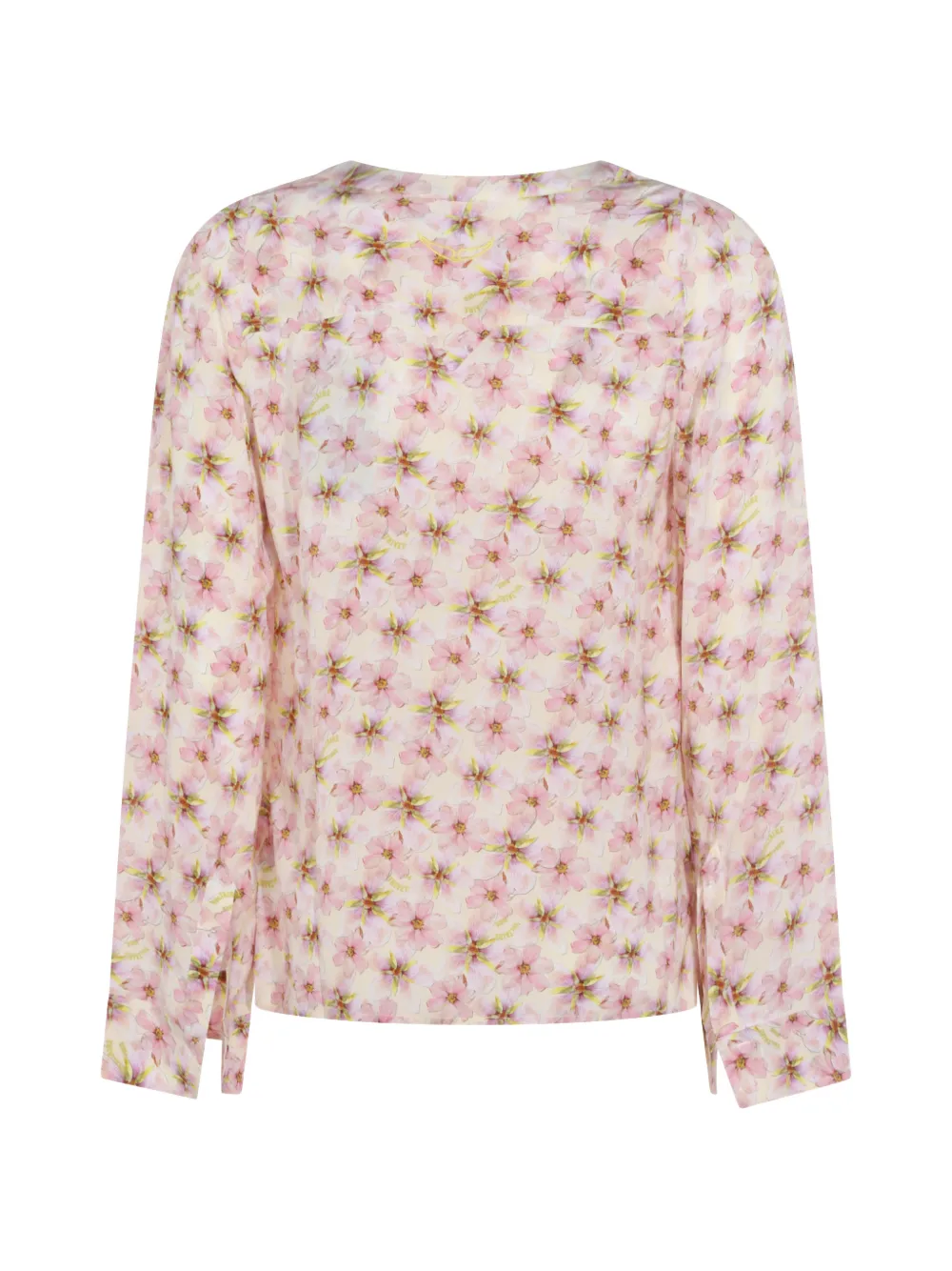  Zadig&voltaire Floral-print Long-sleeve Blouse - Neutrals 
