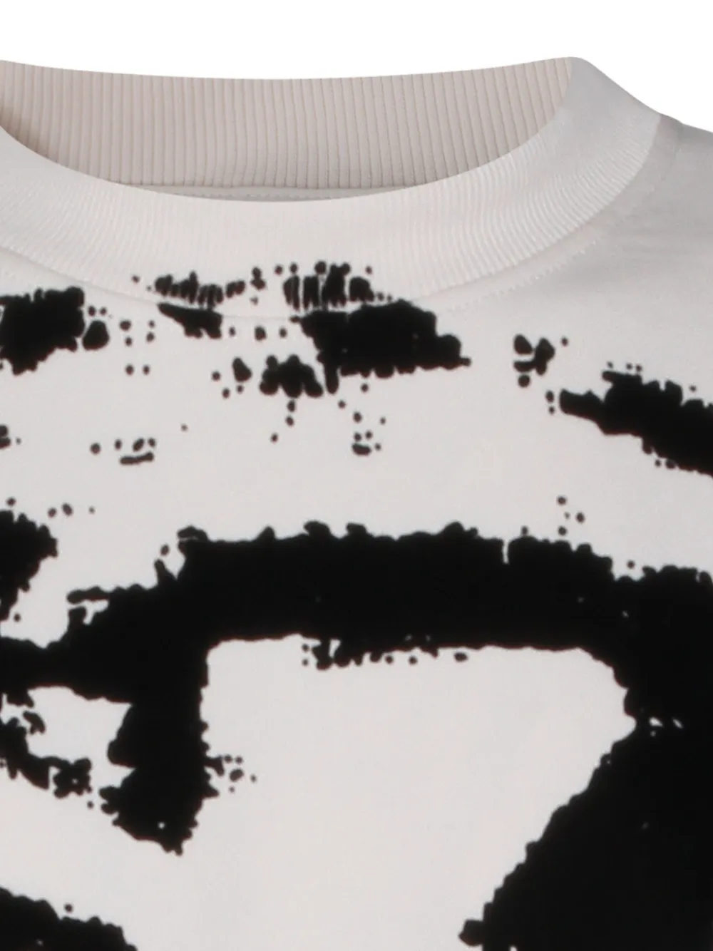 Diesel S-Boxt-N5 trui met logoprint Wit
