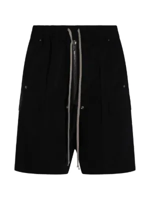 パンツ Rick Owens CARGO PODS Rick Owens CARGO PODS カーゴサルエルショートパンツ DUST - THE PARK