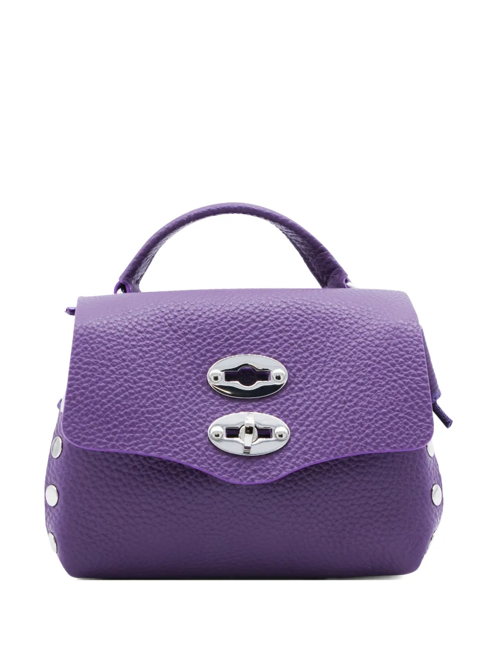 Zanellato baby Postina studded-embellished tote bag - Viola
