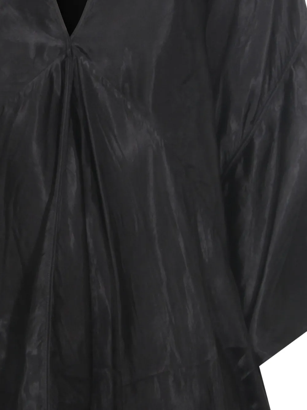Rick Owens Maxi-jurk met V-hals Zwart