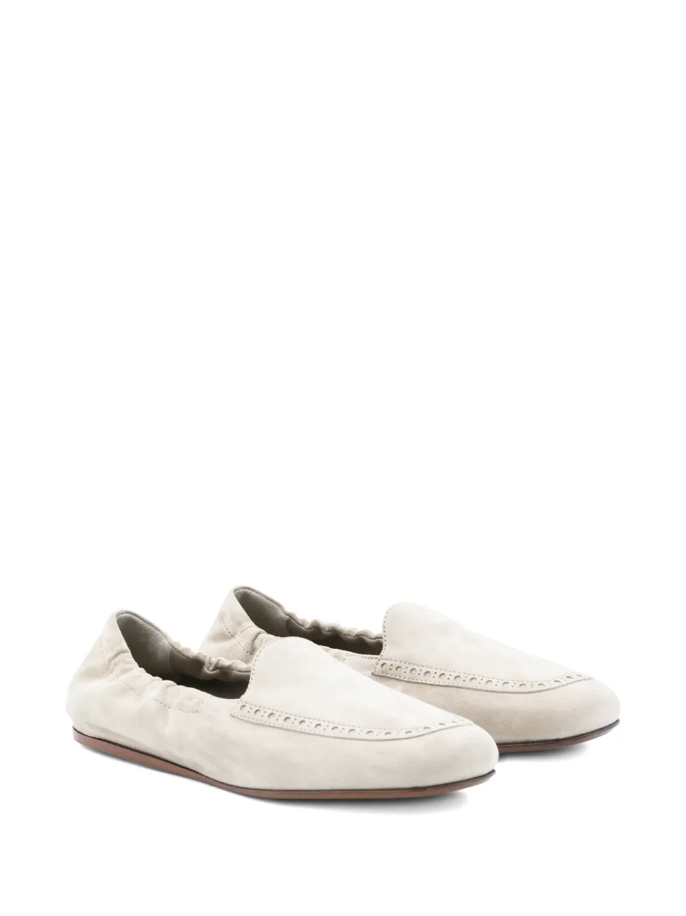 Church's brogue-detail loafers Beige