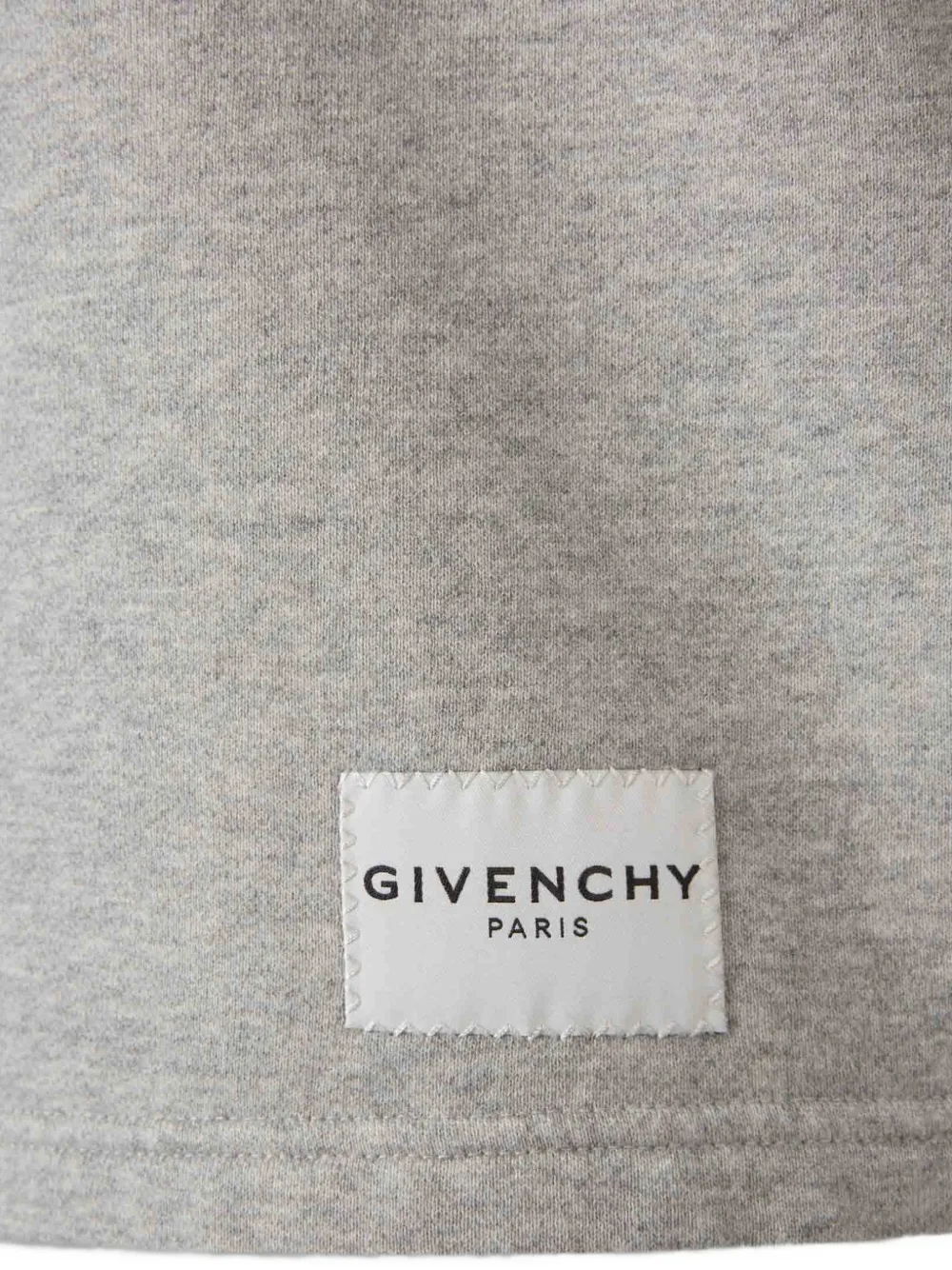 Givenchy T-shirt met logopatch Grijs