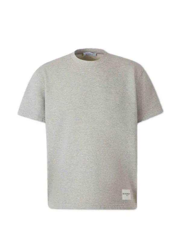 Givenchy Logo-patch T-shirt in Grey