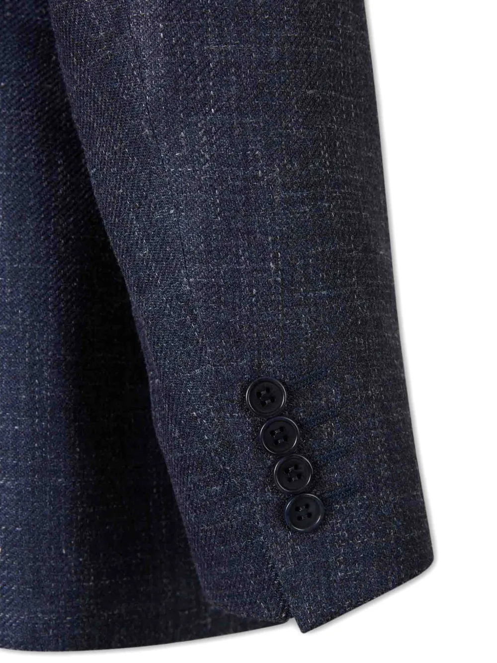 Canali Blazer met enkele rij knopen Blauw