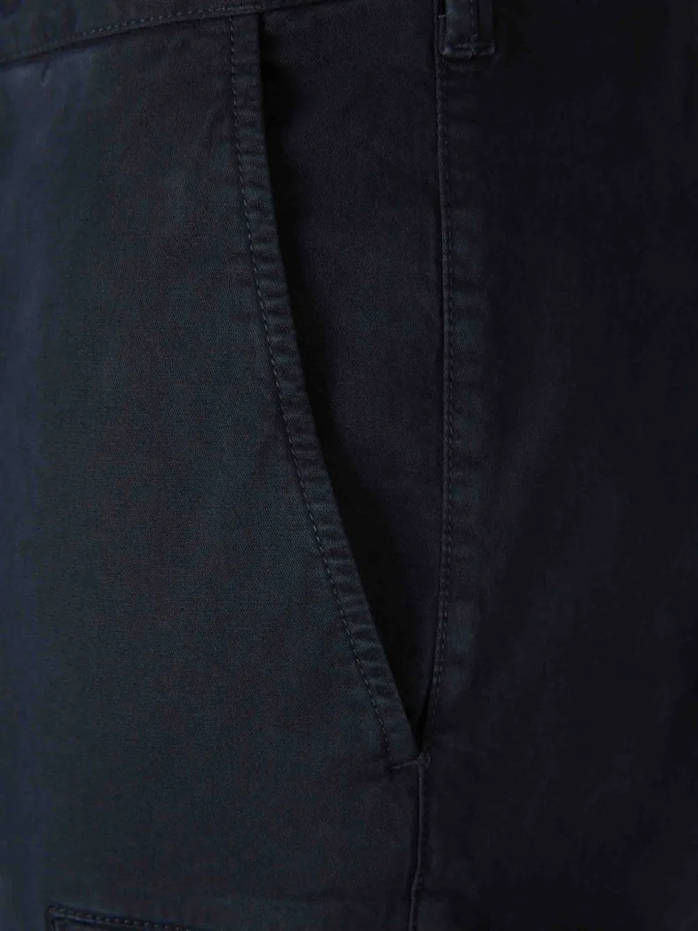 Stone Island Cargo broek met oud effect Blauw
