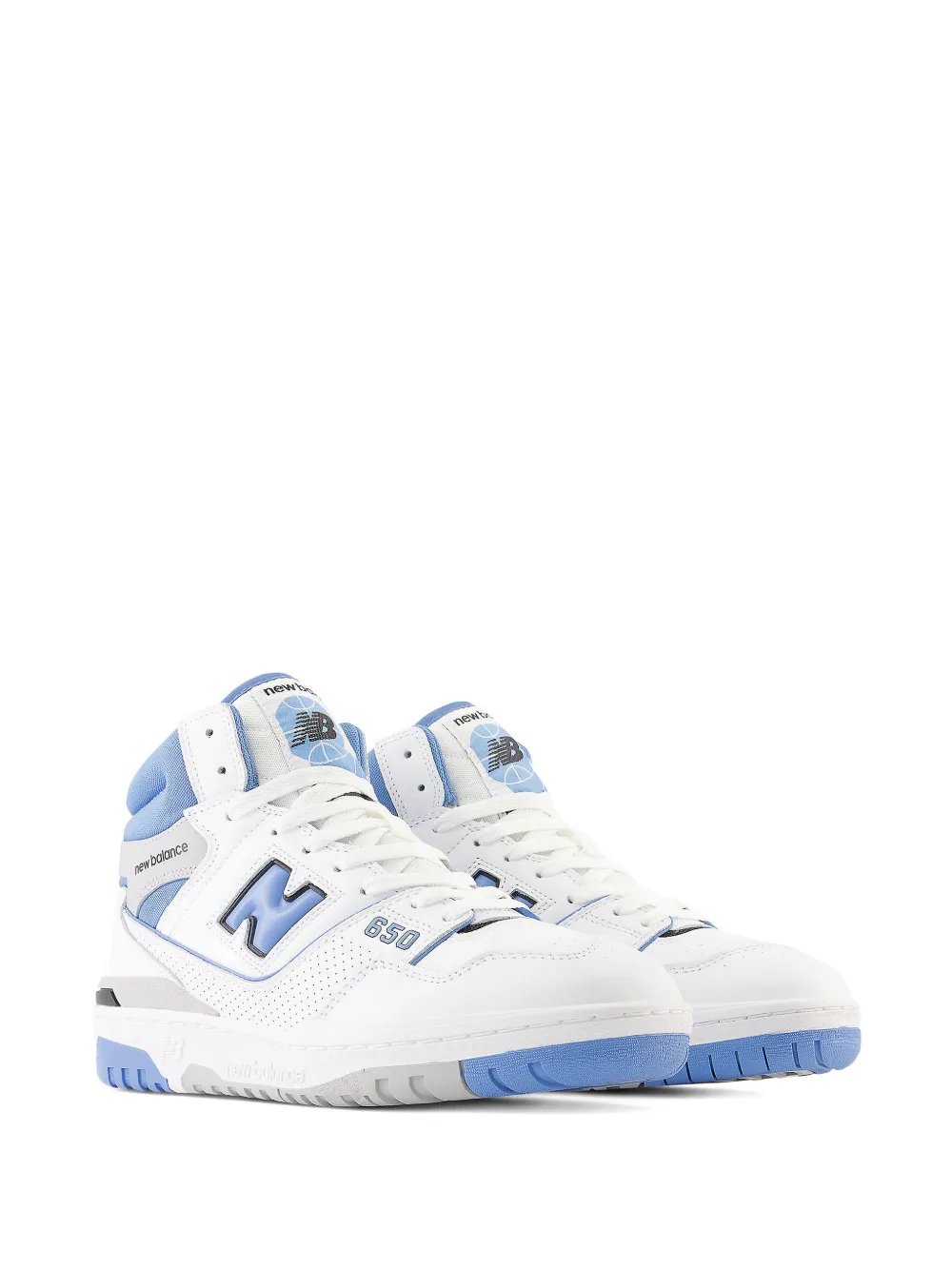 New Balance 650 high-top sneakers Wit