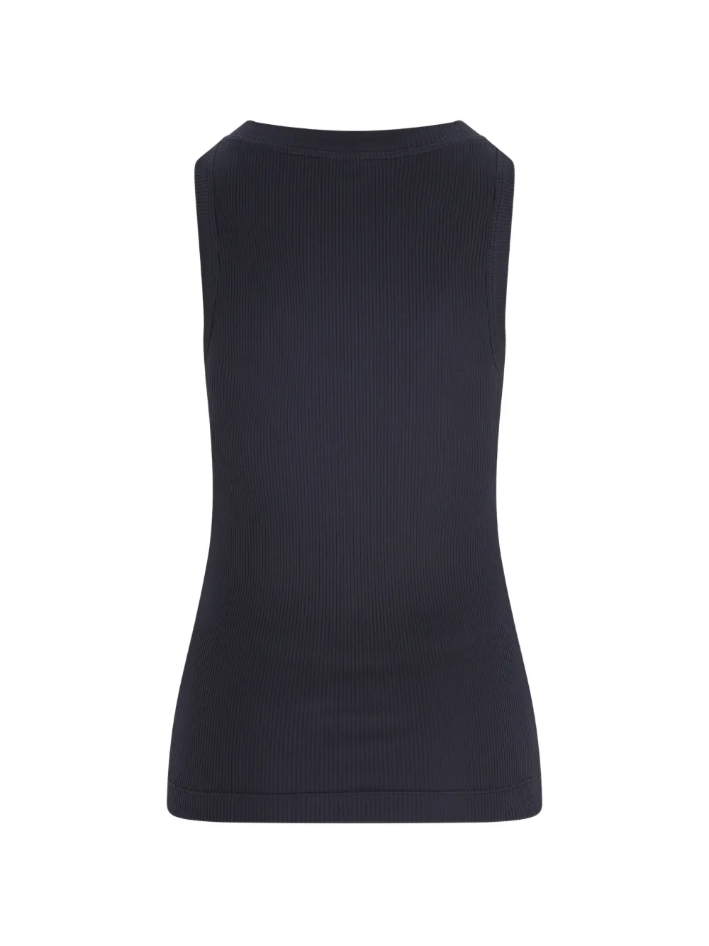 Brunello Cucinelli Ribgebreide tanktop Blauw